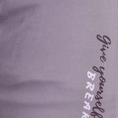 Be You Typography Printed Sleeveless Modal Night suit