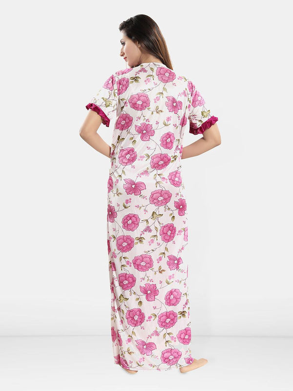 Be You Floral Printed Maxi Nightdress