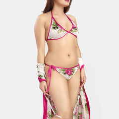 Be You Women Printed Nightdress