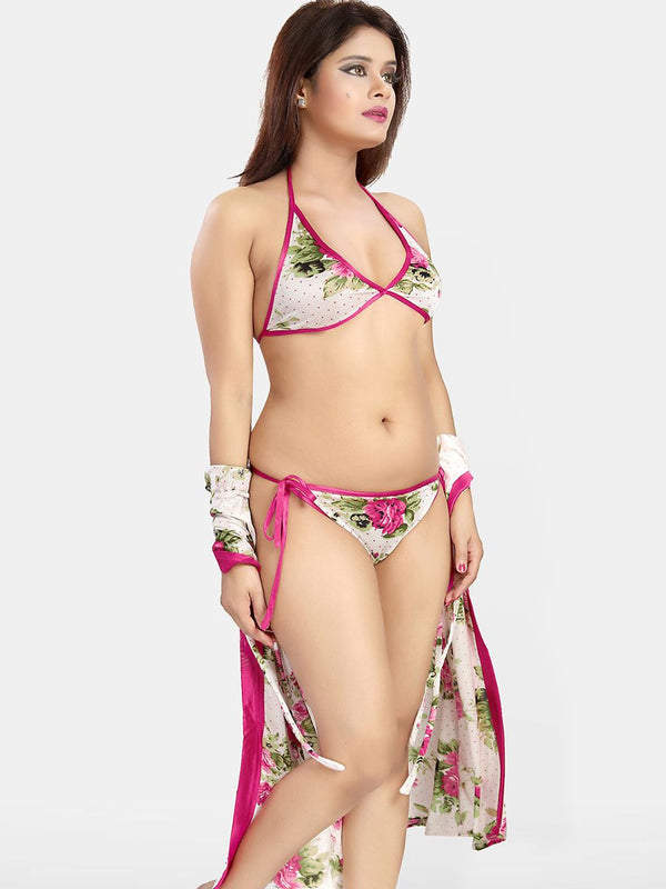 Be You Women Printed Nightdress