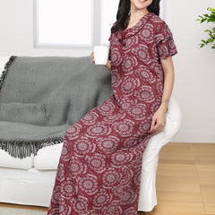 Be You Printed Maxi Nightdress