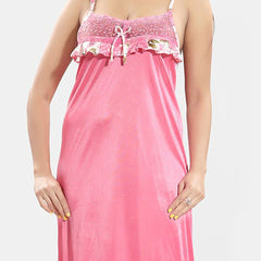 Be You Satin Maxi Sweat Nightdress