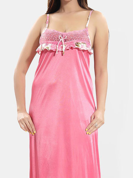 Be You Satin Maxi Sweat Nightdress
