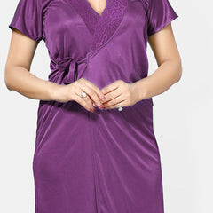 Be You Pack Of 4 Satin Maxi Nightdress