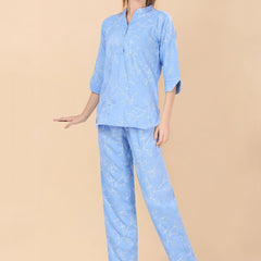 Be You Embroidered Top With Trousers Co-Ords