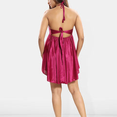 Be You Set of 2 Satin Maxi Sweat Nightdress