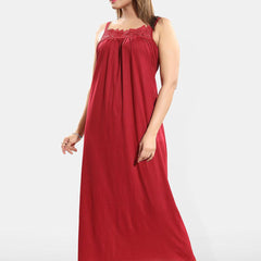Be You Shoulder Straps Cotton Maxi Nightdress