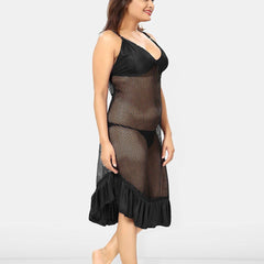 Be You V-Neck Maxi Wrap Nightdress
