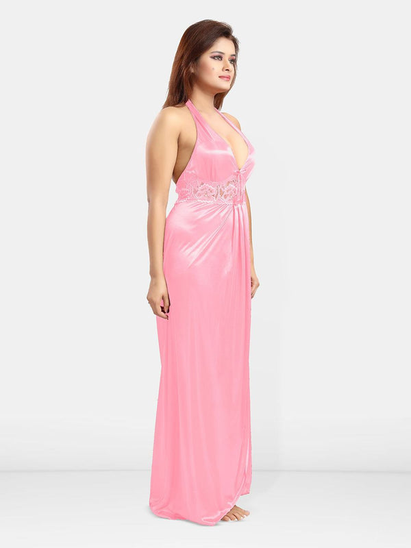 Be You Halter Neck Maxi Sweat Nightdress