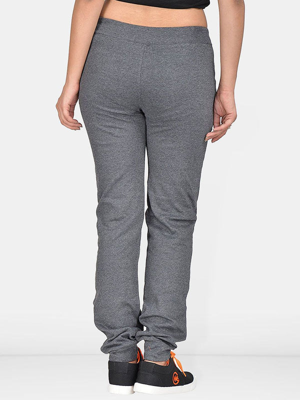 Be You Women Cotton Mid-Rise Relaxed-Fit Track Pants