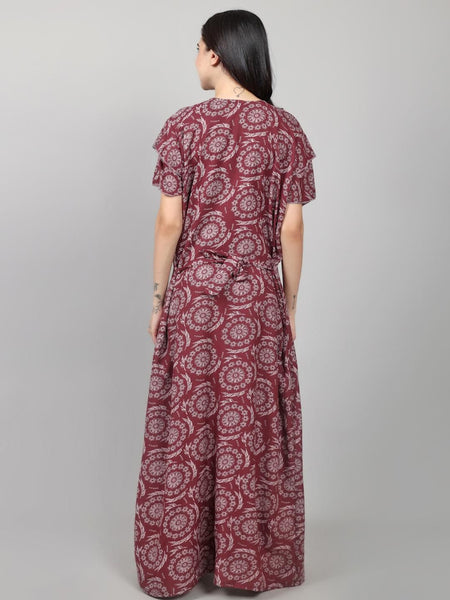 Be You Printed Maxi Nightdress