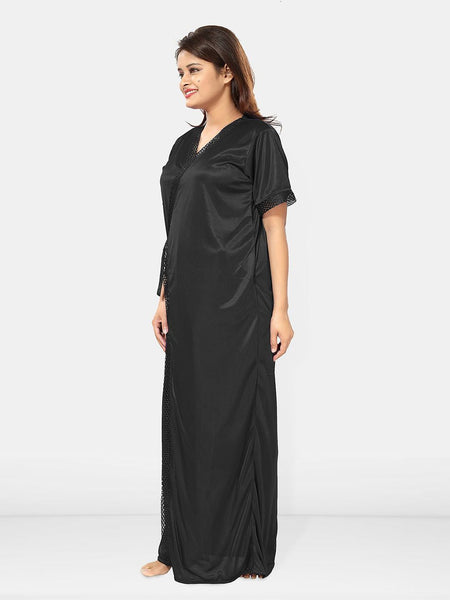 Be You V-Neck Maxi Wrap Nightdress