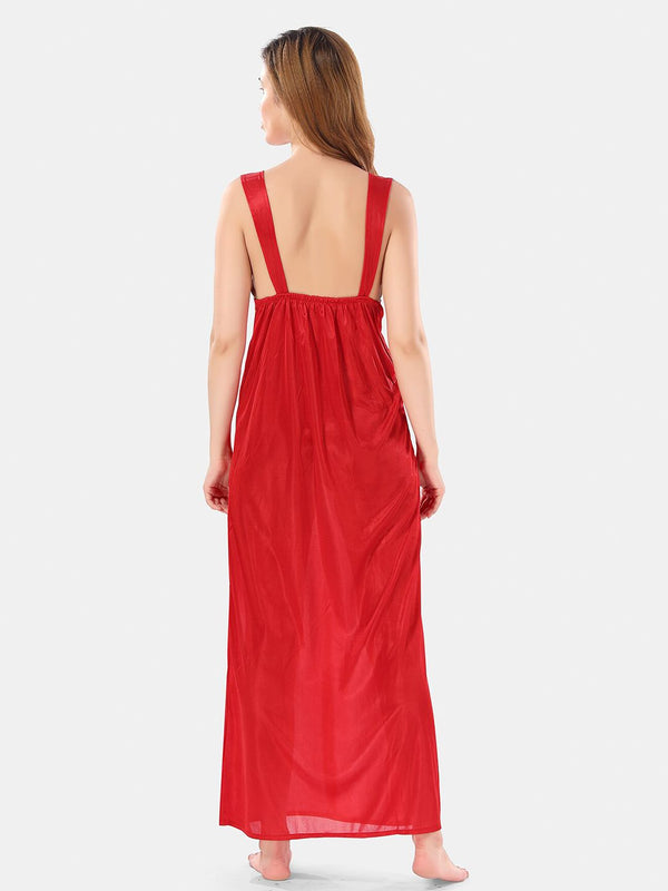 Be You Satin Maxi Nightdress With Robe
