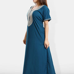 Be You Embroidered Maxi Nightdress