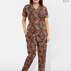 Be You Printed Shirt & Pyjama