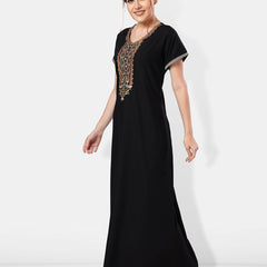 Be You Embroidered Maxi Nightdress