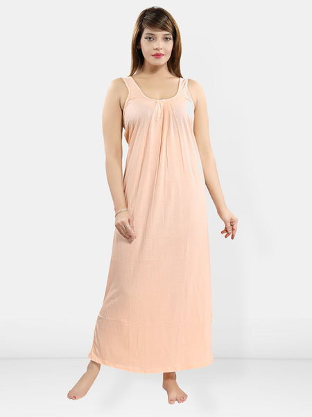 Be You Sleeveless Cotton Maxi Nightdress