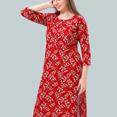 Be You Women Floral Printed Maternity Kurta