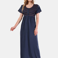 Be You Smocking Maxi Nightdress