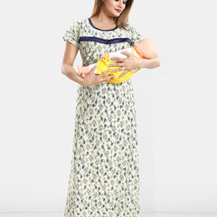 Be You Women Pack Of 2 Printed Maxi Nightdress
