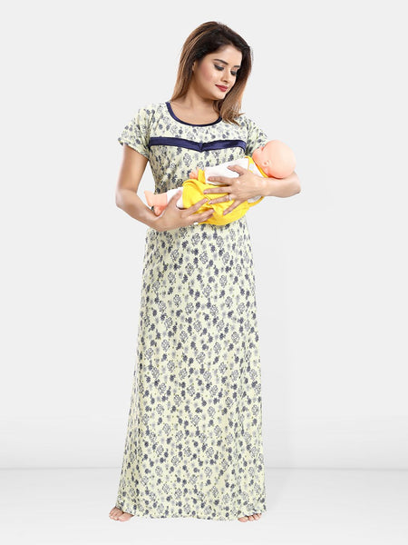 Be You Women Pack Of 2 Printed Maxi Nightdress