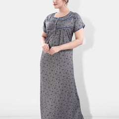 Be You Floral Printed Maxi Nightdress