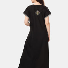 Be You Embroidered Maxi Nightdress