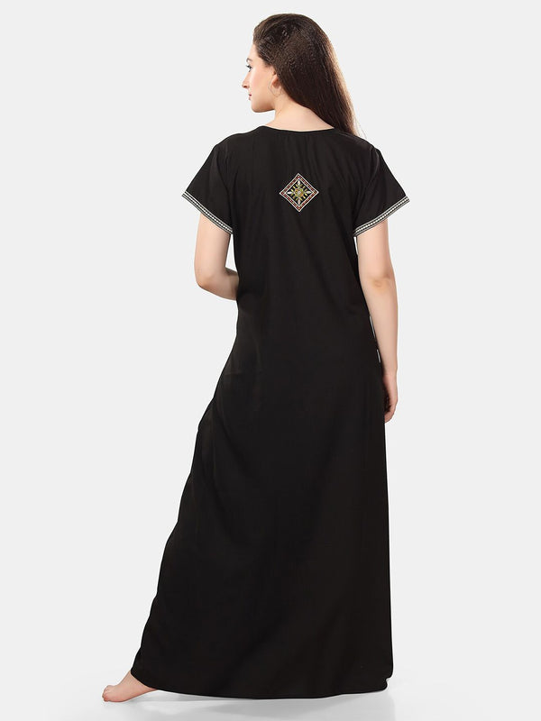 Be You Embroidered Maxi Nightdress