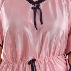 Be You V-Neck Satin Maxi Kaftan Nightdress