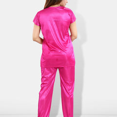 Be You Pack Of 6 Satin Maxi Wrap Nightdress With Lingerie Set