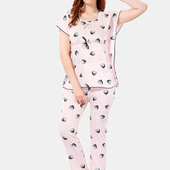 Be You Conversational Printed Night Suit