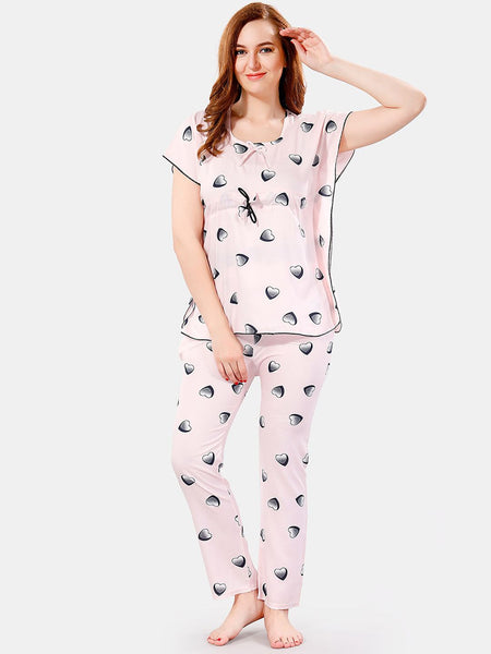 Be You Conversational Printed Night Suit