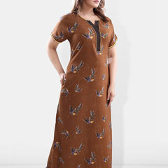 Be You Floral Printed Maxi Nightdress