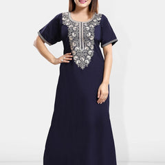 Be You Embroidered Maxi Nightdress
