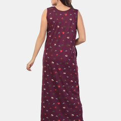 Be You Printed Maxi Nightdress