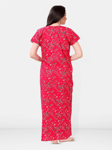 Be You Floral Printed Maxi Nightdress