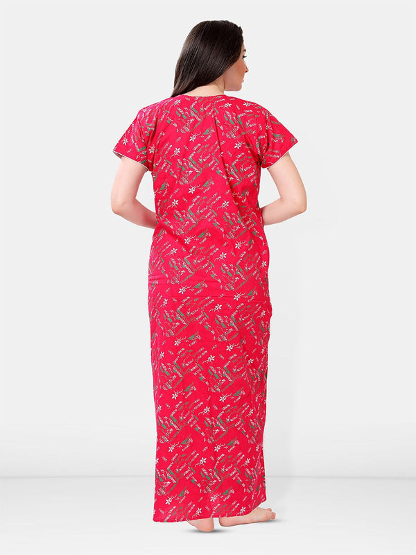 Be You Floral Printed Maxi Nightdress