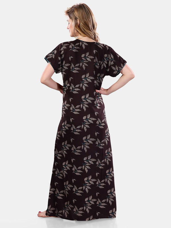 Be You Floral Printed Maxi Nightdress