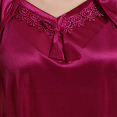 Be You Satin Maxi Nightdress