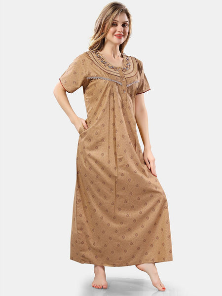 Be You Conversational Printed Maxi Nightdress