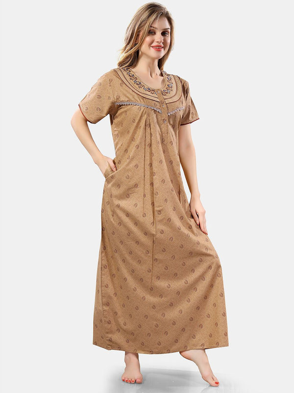 Be You Conversational Printed Maxi Nightdress