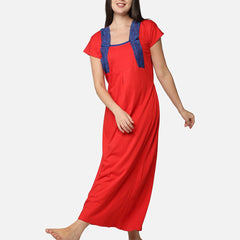 Be You Red Maxi Nightdress