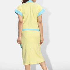 Be You Women Cotton Anti-bacterial Super Soft Bath Robe With Belt