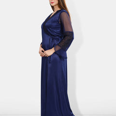Be You Satin Maxi Nightdress with Robe