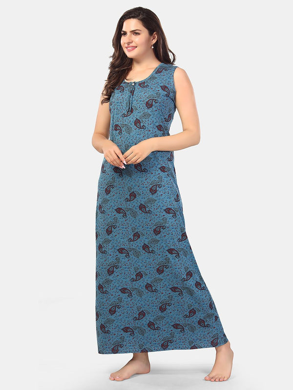 Be You Printed Maxi Nightdress