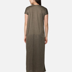 Be You Striped Maternity & Feeding Maxi Nightdress