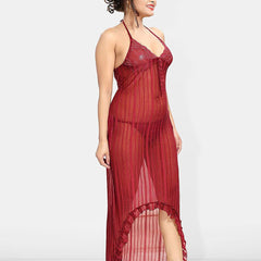 Be You Self Design Net Baby Doll With Brief