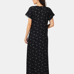 Be You Floral Printed Maxi Nightdress