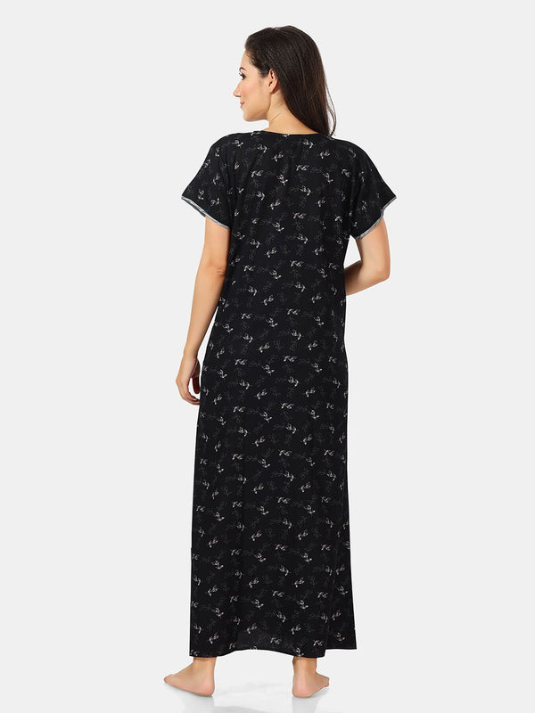 Be You Floral Printed Maxi Nightdress