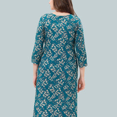 Be You Women Floral Printed Maternity Kurta